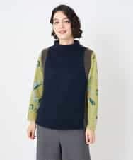 NHFAE35250 GIANNI LO GIUDICE(小さいサイズ)(メゾン ドゥ サンク) MEETニットベスト イエロー