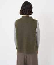 NHFAE35250 GIANNI LO GIUDICE(小さいサイズ)(メゾン ドゥ サンク) MEETニットベスト イエロー