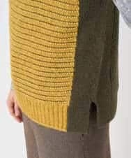 NHFAE35250 GIANNI LO GIUDICE(小さいサイズ)(メゾン ドゥ サンク) ＭＥＥＴニットベスト イエロー