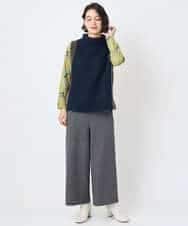 NHFAE35250 GIANNI LO GIUDICE(小さいサイズ)(メゾン ドゥ サンク) ＭＥＥＴニットベスト イエロー