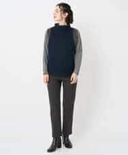 NHFAE35250 GIANNI LO GIUDICE(小さいサイズ)(メゾン ドゥ サンク) ＭＥＥＴニットベスト イエロー