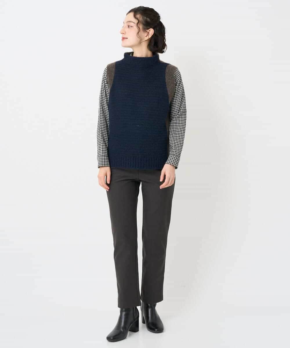 NHFAE35250 GIANNI LO GIUDICE(小さいサイズ)(メゾン ドゥ サンク) ＭＥＥＴニットベスト イエロー