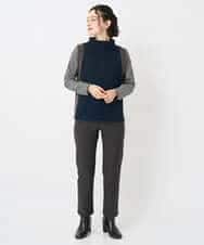 NHFAE35250 GIANNI LO GIUDICE(小さいサイズ)(メゾン ドゥ サンク) ＭＥＥＴニットベスト イエロー