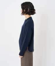 NHFAE36270 GIANNI LO GIUDICE(小さいサイズ)(メゾン ドゥ サンク) ＭＥＥＴニット ネイビー