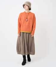 NHFAE36270 GIANNI LO GIUDICE(小さいサイズ)(メゾン ドゥ サンク) ＭＥＥＴニット ネイビー