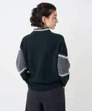 NHFAE40330 GIANNI LO GIUDICE(小さいサイズ)(メゾン ドゥ サンク) エキストラファインメリノウールニット ベージュ