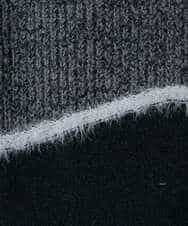 NHFAE40330 GIANNI LO GIUDICE(小さいサイズ)(メゾン ドゥ サンク) エキストラファインメリノウールニット ベージュ