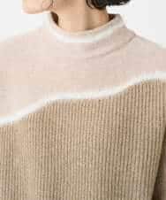 NHFAE40330 GIANNI LO GIUDICE(小さいサイズ)(メゾン ドゥ サンク) エキストラファインメリノウールニット ベージュ