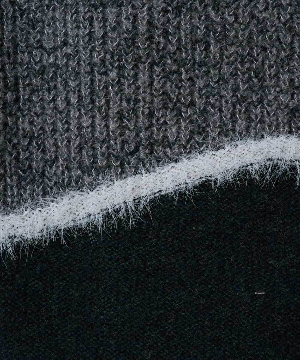 NHFAE40330 GIANNI LO GIUDICE(小さいサイズ)(メゾン ドゥ サンク) エキストラファインメリノウールニット ベージュ