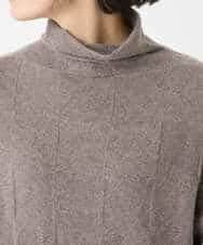 NHFAE41360 GIANNI LO GIUDICE(小さいサイズ)(メゾン ドゥ サンク) [セットアップ対応]エキストラファインメリノウールニットワンピース ベージュ