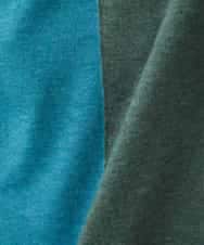 NHFAF14220 GIANNI LO GIUDICE(小さいサイズ)(メゾン ドゥ サンク) バイカラーニット ブルー