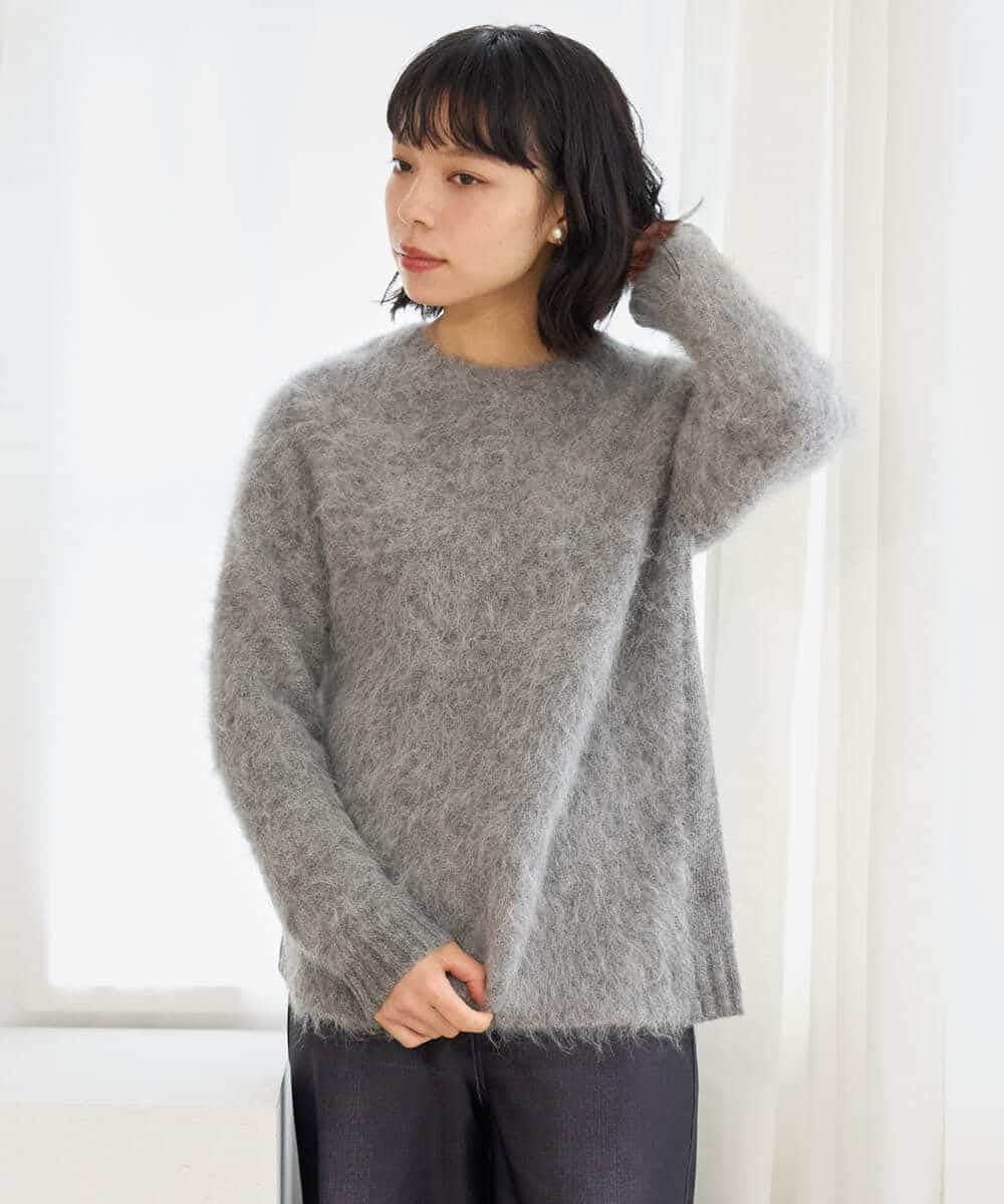NHFAH36330 GIANNI LO GIUDICE(小さいサイズ) アルパカファーニット