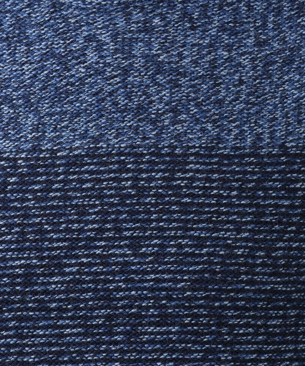 NHFAH41230 GIANNI LO GIUDICE(小さいサイズ)(メゾン ドゥ サンク) ミックスヤーンニット ライトブルー