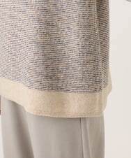 NHFAH41230 GIANNI LO GIUDICE(小さいサイズ)(メゾン ドゥ サンク) ミックスヤーンニット ライトブルー