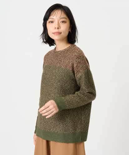 NHFAH41230 GIANNI LO GIUDICE(小さいサイズ) ミックスヤーンニット