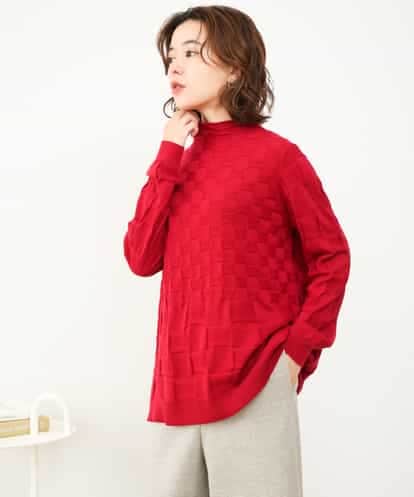 NHFAH46270 GIANNI LO GIUDICE(小さいサイズ) エクストラファインウールブロックチェックニット