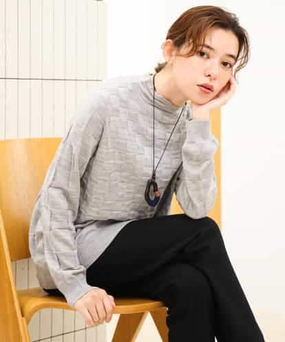 NHFAH46270 GIANNI LO GIUDICE(小さいサイズ) エクストラファインウールブロックチェックニット
