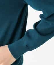 NHFAI80150 GIANNI LO GIUDICE(小さいサイズ)(メゾン ドゥ サンク) [アンサンブル対応]クルーネックニットプルオーバー ブルーグリーン