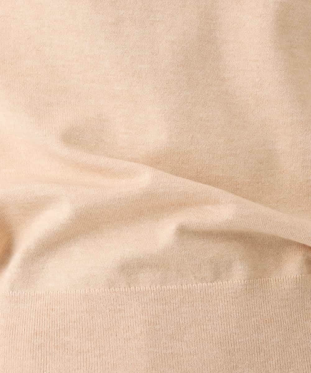 NHFAI80150 GIANNI LO GIUDICE(小さいサイズ)(メゾン ドゥ サンク) [アンサンブル対応]クルーネックニットプルオーバー ブルーグリーン