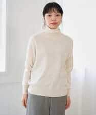 NHFAI87360 GIANNI LO GIUDICE(小さいサイズ)(メゾン ドゥ サンク) カシミヤハイネックニット ブラック