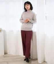 NHFAI87360 GIANNI LO GIUDICE(小さいサイズ)(メゾン ドゥ サンク) カシミヤハイネックニット ブラック