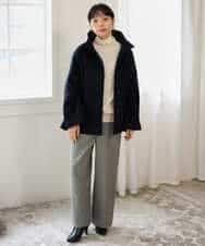 NHFAI87360 GIANNI LO GIUDICE(小さいサイズ)(メゾン ドゥ サンク) カシミヤハイネックニット ブラック