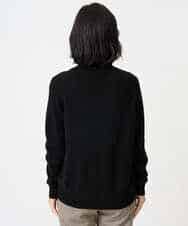 NHFAI87360 GIANNI LO GIUDICE(小さいサイズ)(メゾン ドゥ サンク) カシミヤハイネックニット ブラック