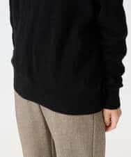 NHFAI87360 GIANNI LO GIUDICE(小さいサイズ)(メゾン ドゥ サンク) カシミヤハイネックニット ブラック