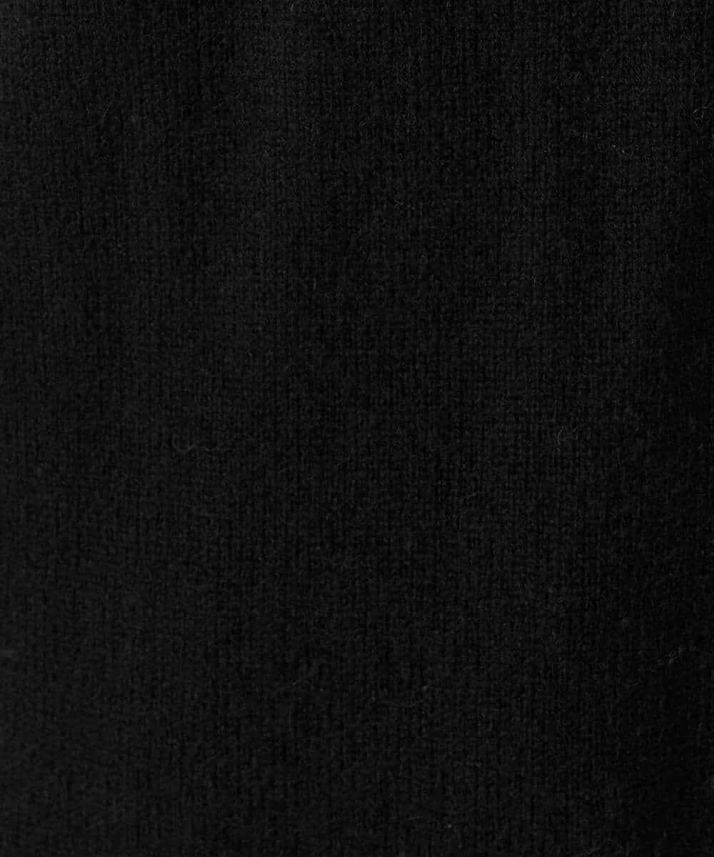 NHFAI87360 GIANNI LO GIUDICE(小さいサイズ)(メゾン ドゥ サンク) カシミヤハイネックニット ブラック