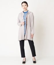 NHFAW01240 GIANNI LO GIUDICE(小さいサイズ)(メゾン ドゥ サンク) ボイルウールボーダーニット ブラック系