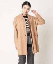 NHFAW01240 GIANNI LO GIUDICE(小さいサイズ)(メゾン ドゥ サンク) ボイルウールボーダーニット ブラック系