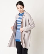 NHFAW01240 GIANNI LO GIUDICE(小さいサイズ)(メゾン ドゥ サンク) ボイルウールボーダーニット ブラック系