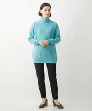 NHFAW20330 GIANNI LO GIUDICE(小さいサイズ)(メゾン ドゥ サンク) [日本製]ループヤーンタートルニット ベージュ