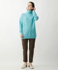 NHFAW20330 GIANNI LO GIUDICE(小さいサイズ)(メゾン ドゥ サンク) [日本製]ループヤーンタートルニット ベージュ