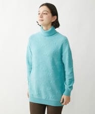 NHFAW20330 GIANNI LO GIUDICE(小さいサイズ)(メゾン ドゥ サンク) [日本製]ループヤーンタートルニット ベージュ