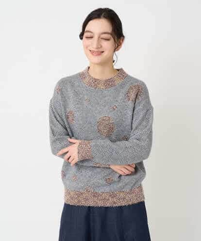 NHFCE53270 GIANNI LO GIUDICE(小さいサイズ) ドットインターシャニット