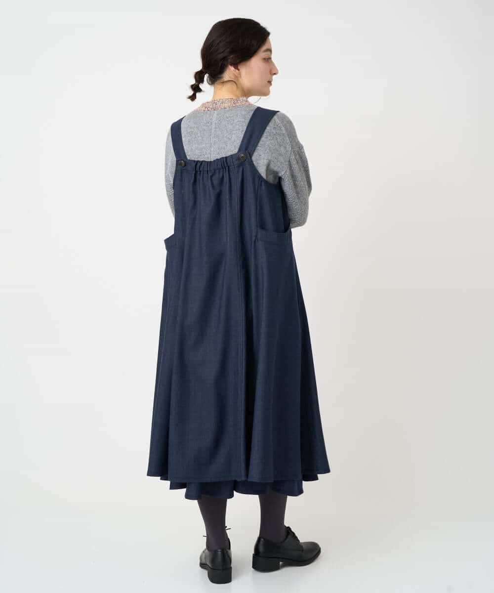 NHFCE53270 GIANNI LO GIUDICE(小さいサイズ)(メゾン ドゥ サンク) ドットインターシャニット グレー