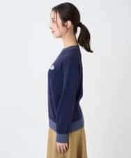 NHFCF62200 GIANNI LO GIUDICE(小さいサイズ)(メゾン ドゥ サンク) 配色デザインポケットニット ネイビー