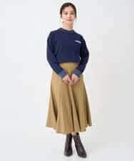 NHFCF62200 GIANNI LO GIUDICE(小さいサイズ)(メゾン ドゥ サンク) 配色デザインポケットニット ネイビー