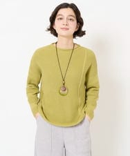 NHFEA20190 GIANNI LO GIUDICE(小さいサイズ)(メゾン ドゥ サンク) ファンシーカラーニット グリーン