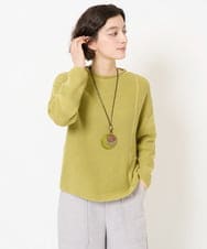 NHFEA20190 GIANNI LO GIUDICE(小さいサイズ)(メゾン ドゥ サンク) ファンシーカラーニット グリーン