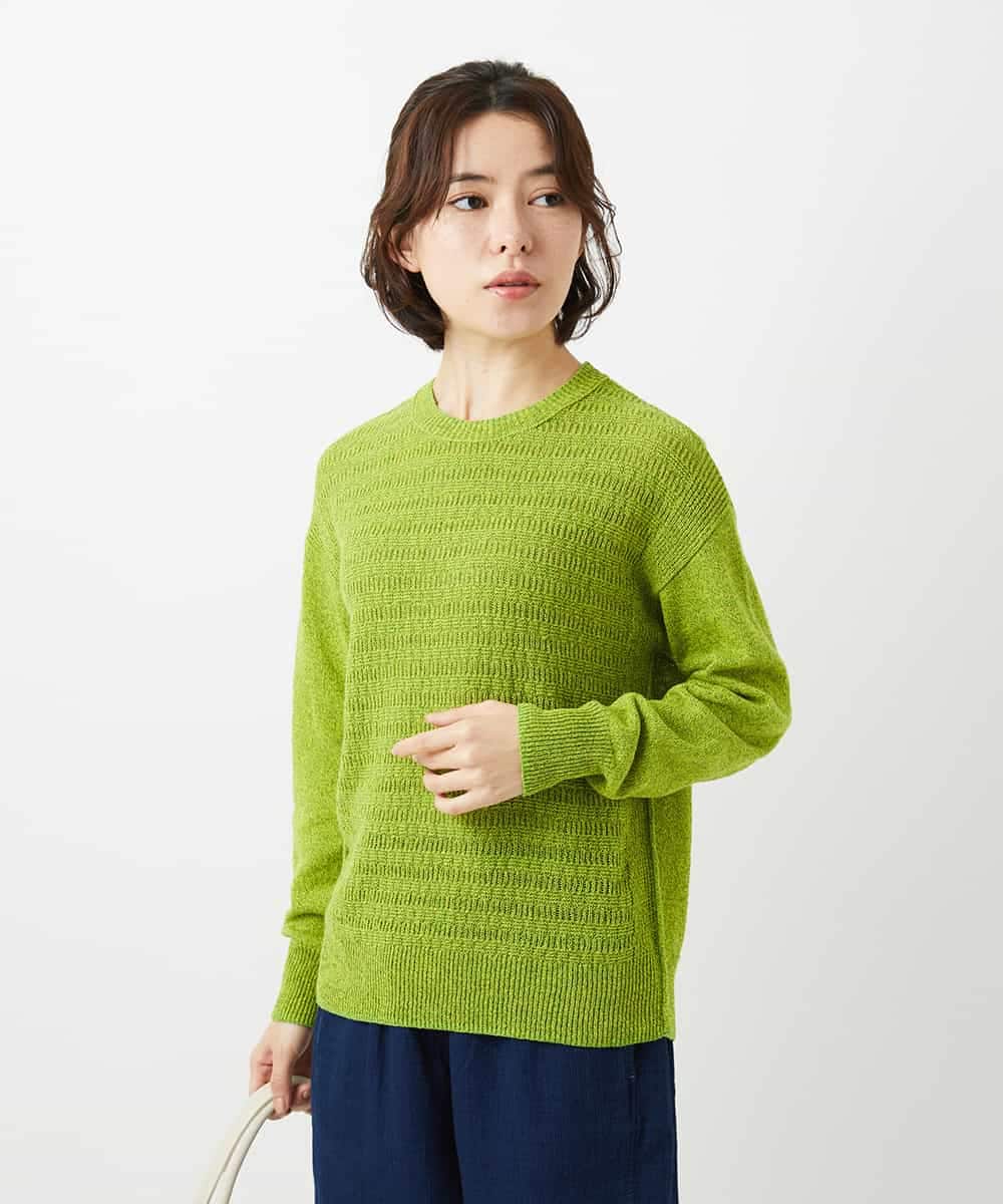 NHFED11260 GIANNI LO GIUDICE(小さいサイズ) コットン杢ニット