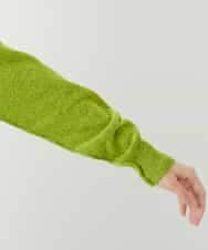 NHFED11260 GIANNI LO GIUDICE(小さいサイズ)(メゾン ドゥ サンク) コットン杢ニット ライトグリーン