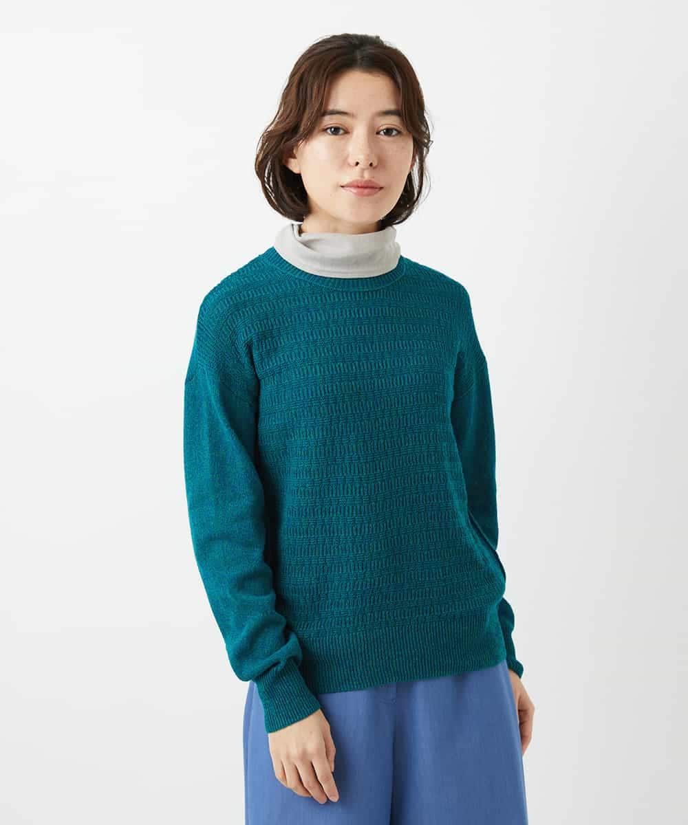 NHFED11260 GIANNI LO GIUDICE(小さいサイズ) コットン杢ニット