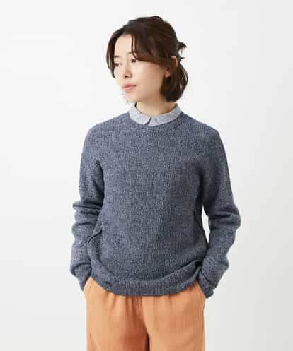 NHFED11260 GIANNI LO GIUDICE(小さいサイズ) コットン杢ニット