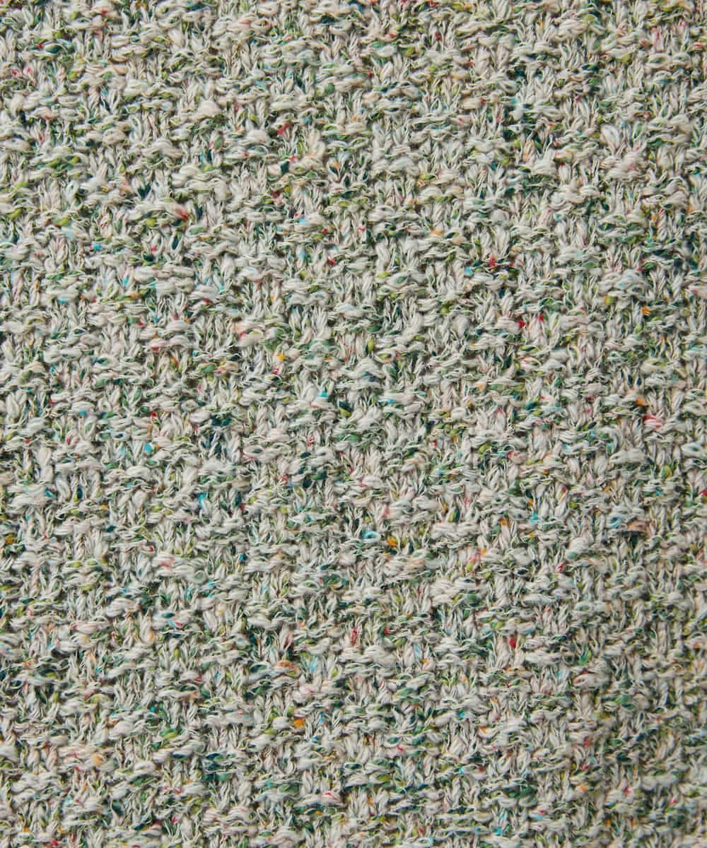 NHFED12270 GIANNI LO GIUDICE(小さいサイズ)(メゾン ドゥ サンク) コットンリネンニットベスト ブルー