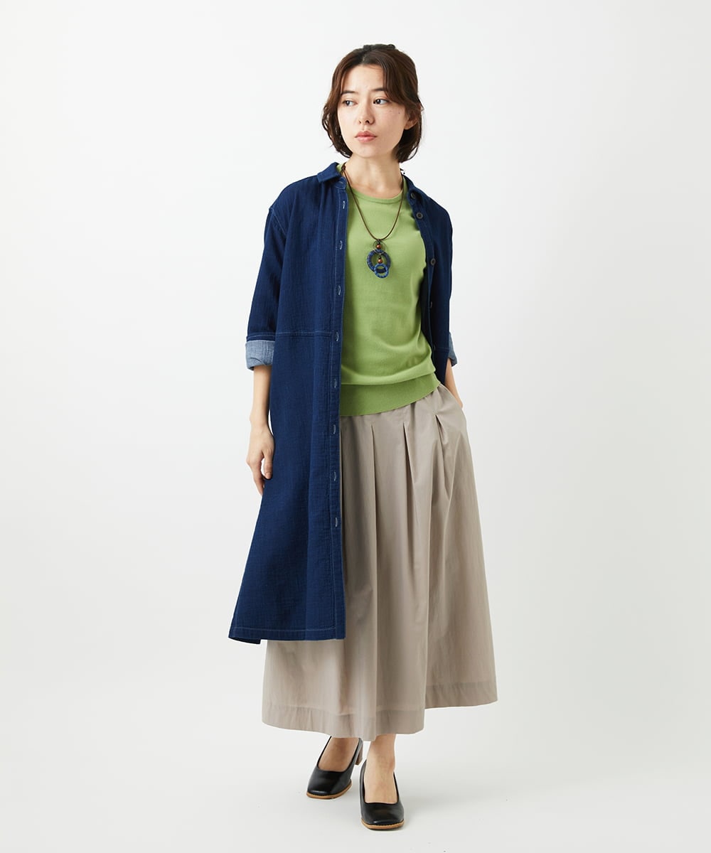 NHFEF80150 GIANNI LO GIUDICE(小さいサイズ)(メゾン ドゥ サンク) [アンサンブル対応]クルーネックニットプルオーバー ピンク