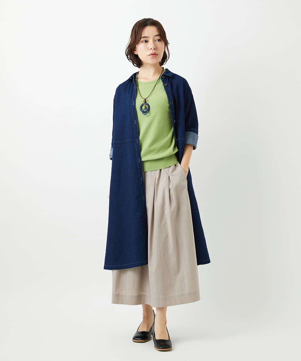 NHFEF80150 GIANNI LO GIUDICE(小さいサイズ)(メゾン ドゥ サンク) [アンサンブル対応]クルーネックニットプルオーバー ピンク