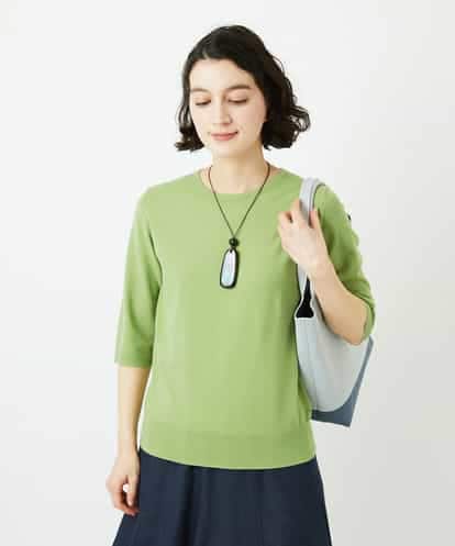 NHFEF80150 GIANNI LO GIUDICE(小さいサイズ) [アンサンブル対応]クルーネックニットプルオーバー