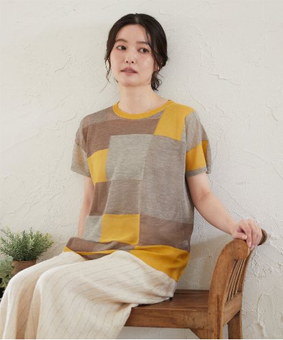 NHFGE50250  [アンサンブル対応]LEVITAサマーニット